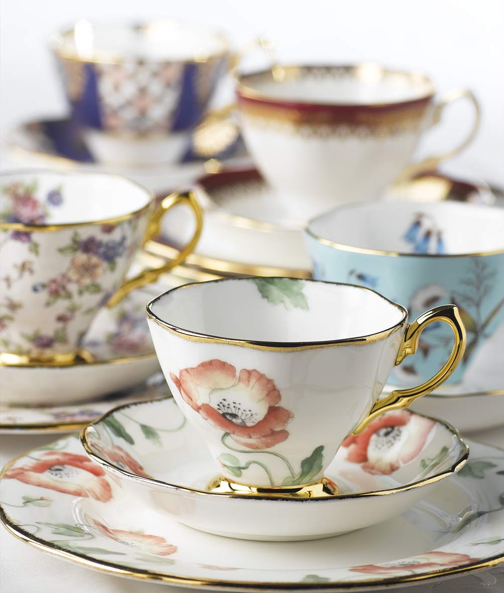Royal Albert 100 Years 1900-1940 5-Piece Teacup & Saucer Set, 6Fl oz - Image 3