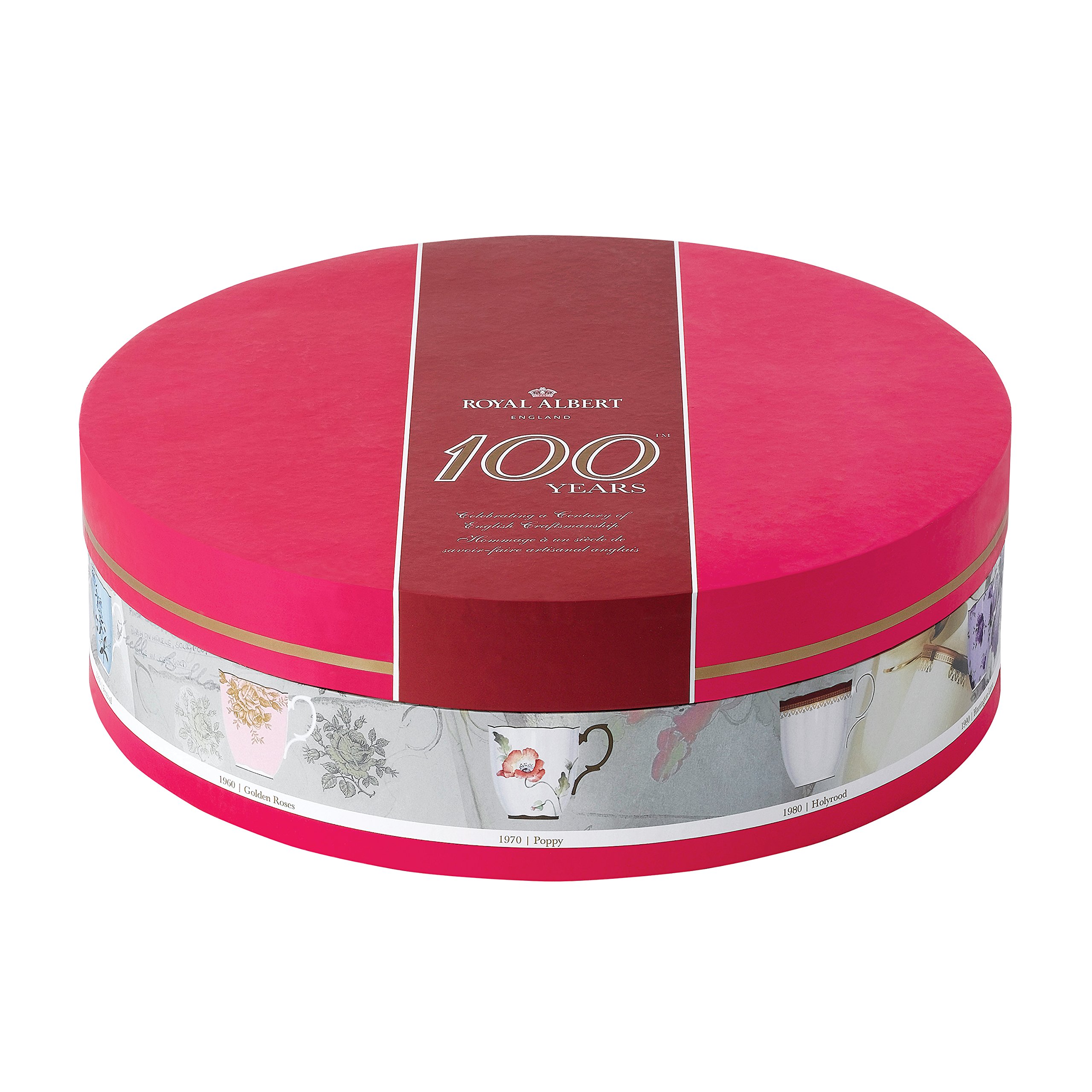 Royal Albert 100 Years 1950-1990 5-Piece Mug Set - Image 8