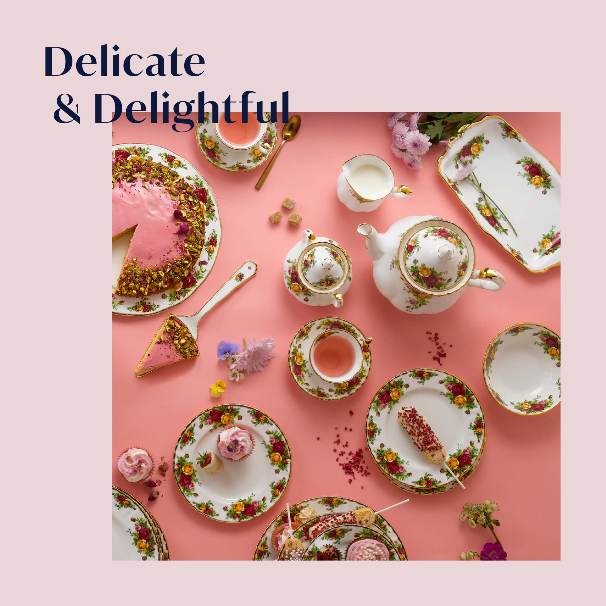 Royal Albert 15210136 Old Country Roses 11-3/4-inch Sandwich Tray - Image 4