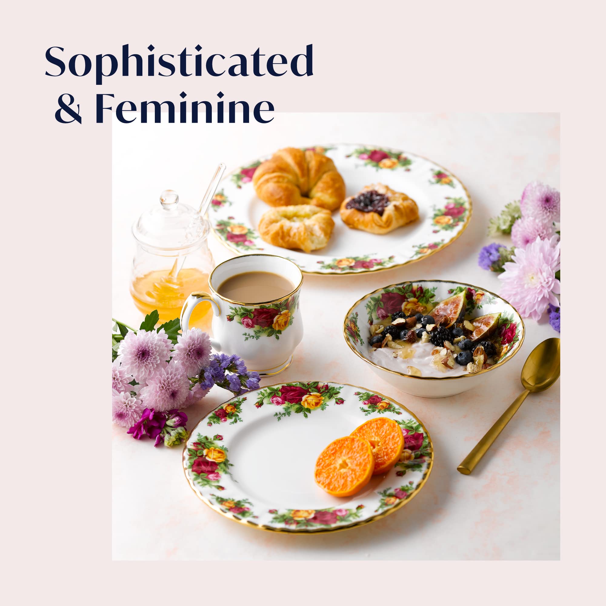 Royal Albert 15210136 Old Country Roses 11-3/4-inch Sandwich Tray - Image 6