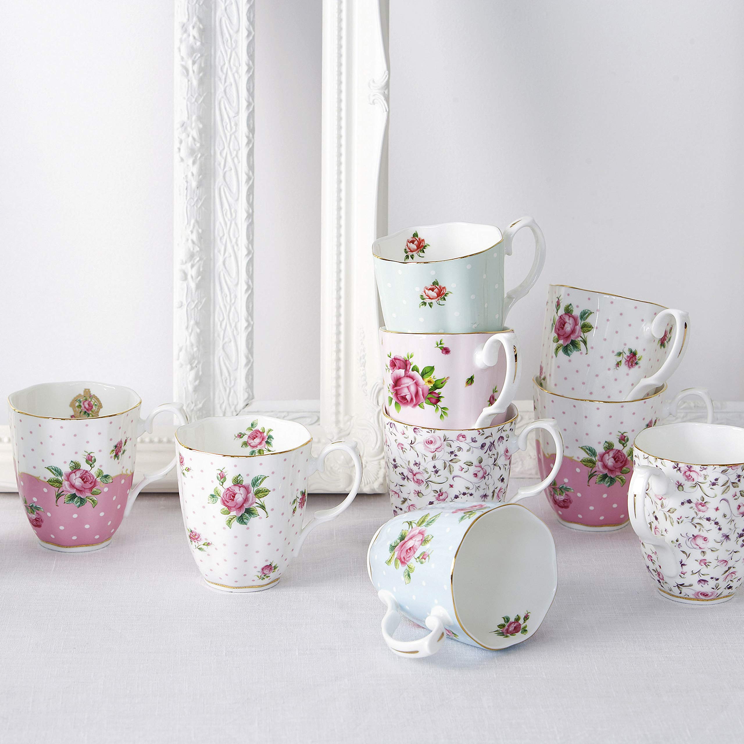 Royal Albert New Country Roses Pink Vintage Mug - Image 3