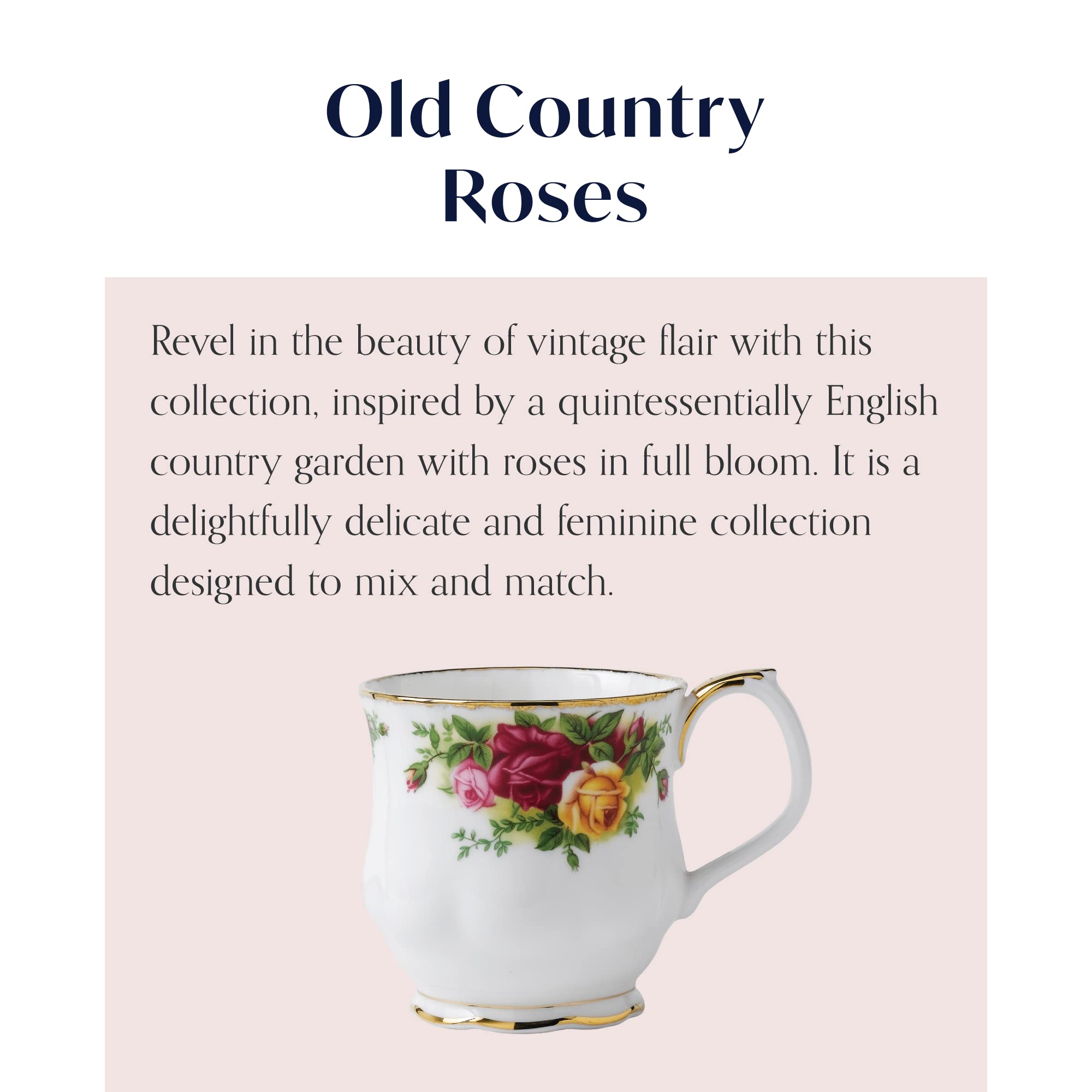 Royal Albert Old Country Roses Montrose Mug - Image 5