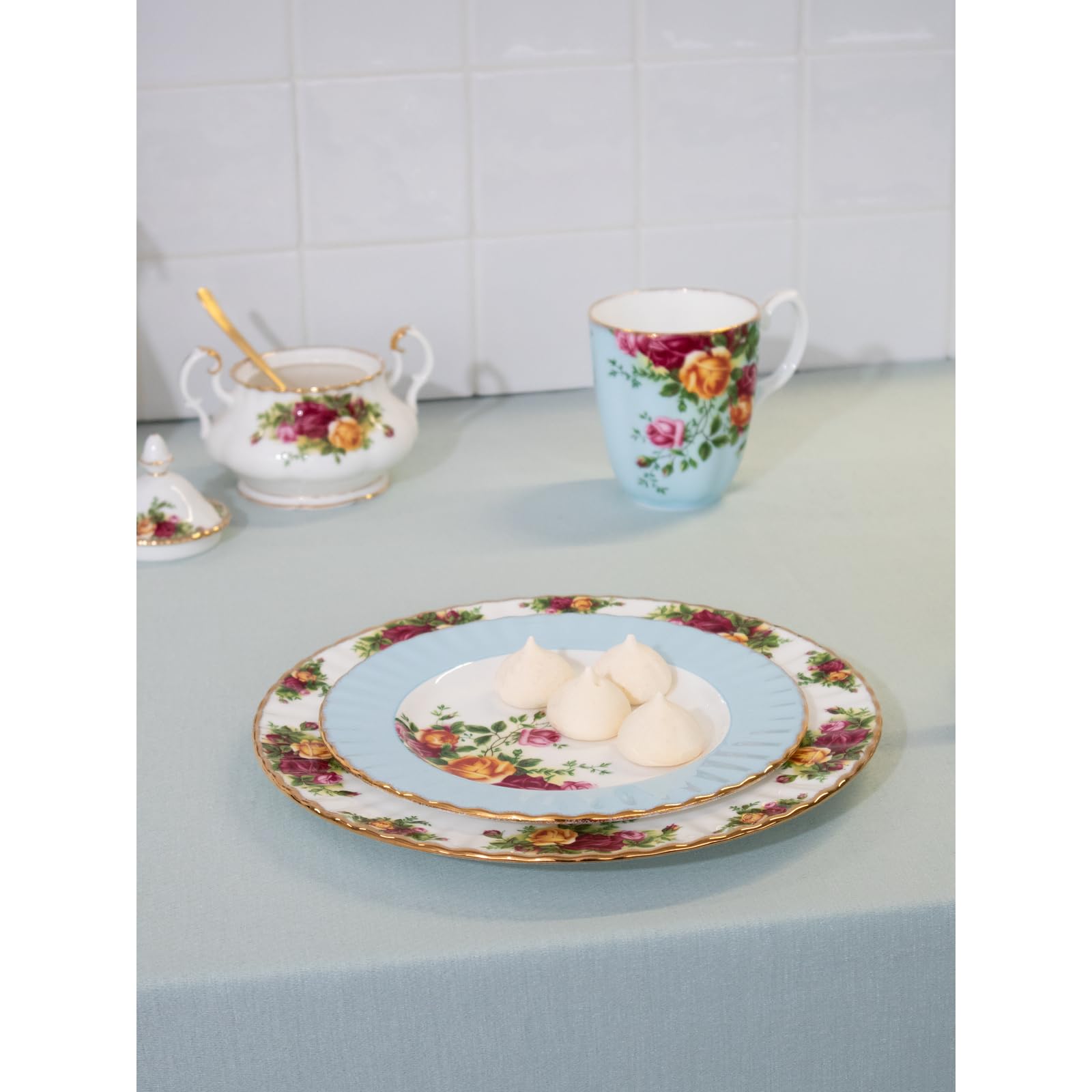 Royal Albert Old Country Roses Mug, Set of 4 - Image 6