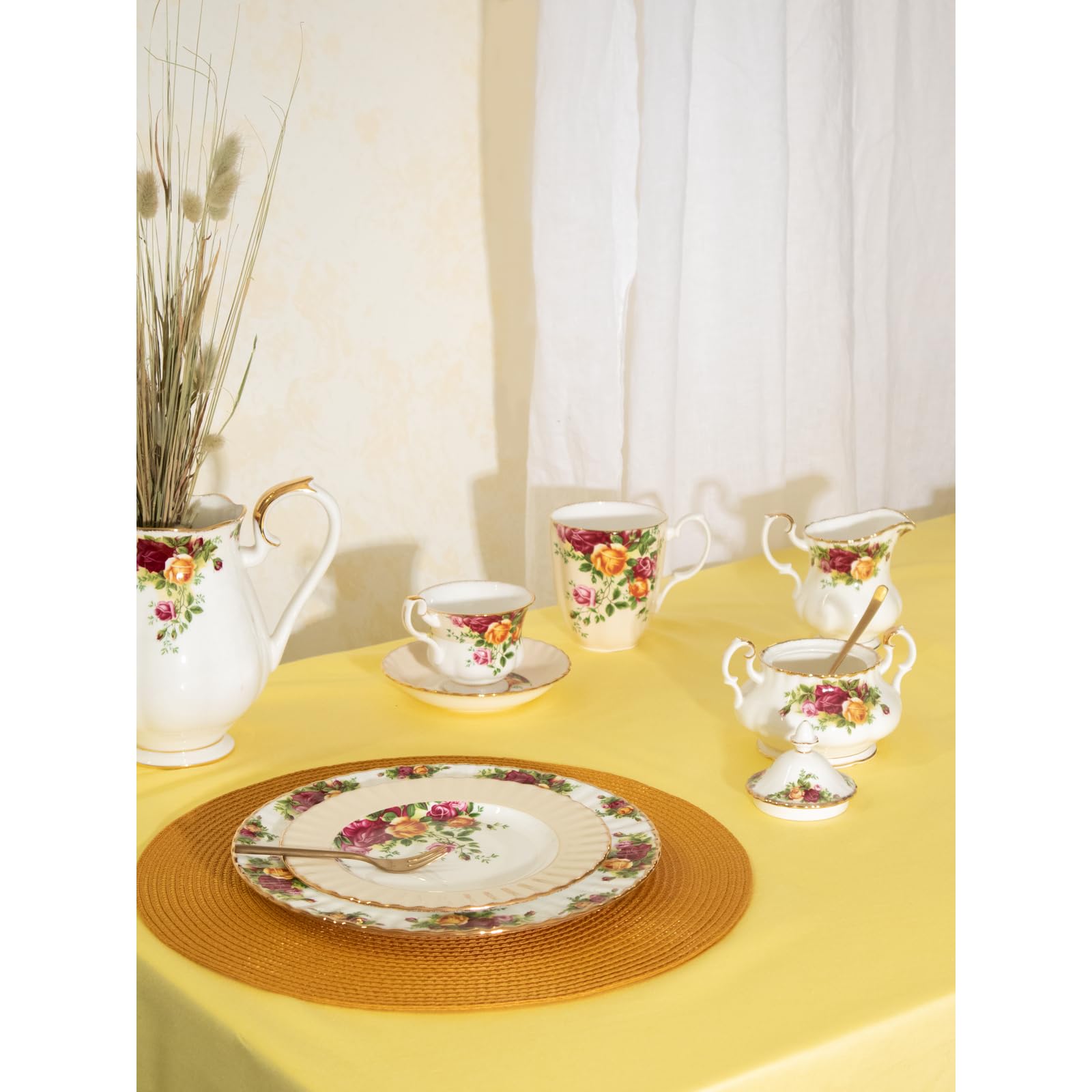 Royal Albert Old Country Roses Mug, Set of 4 - Image 8