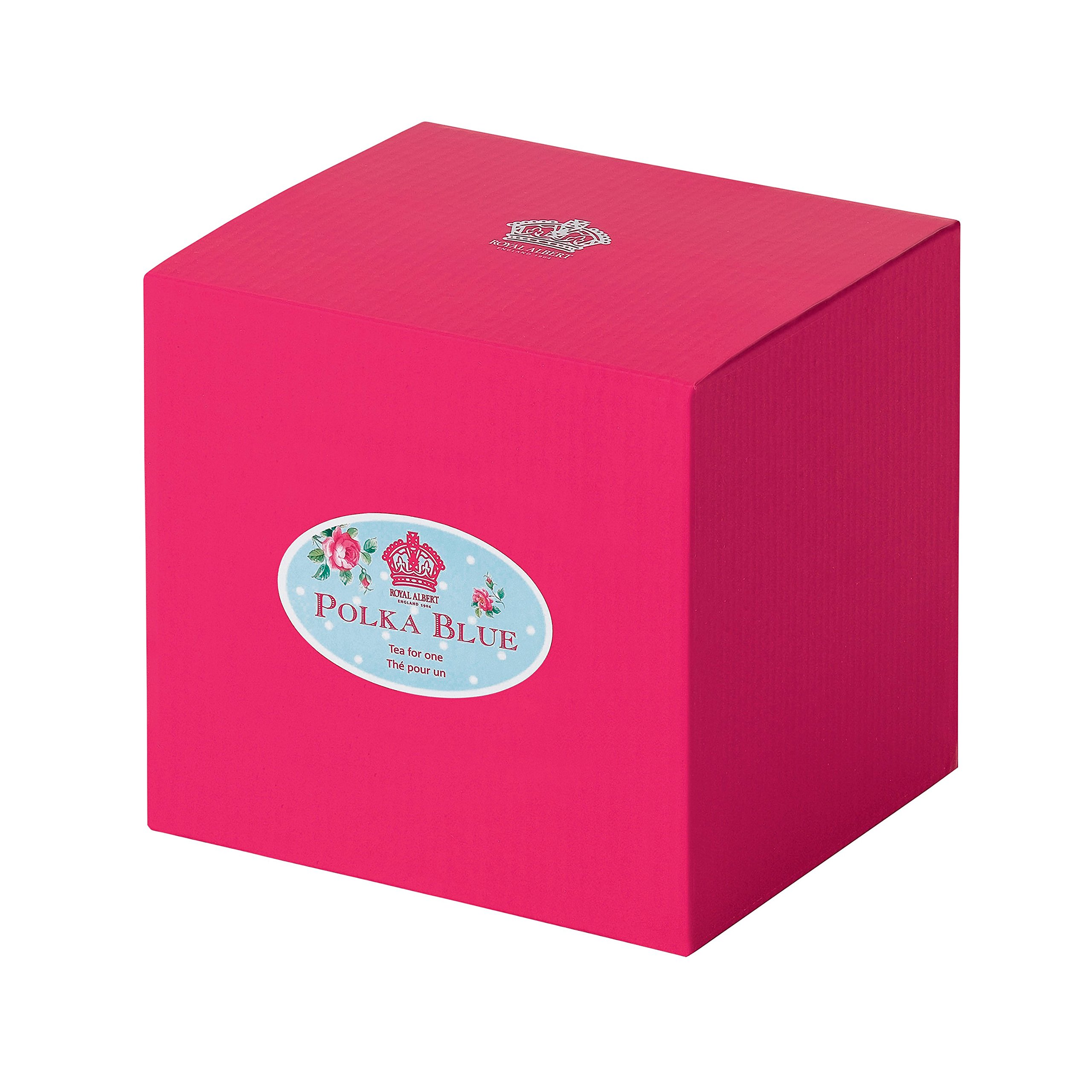 Royal Albert Polka Blue Tea For One , 3 Piece Set - Image 5